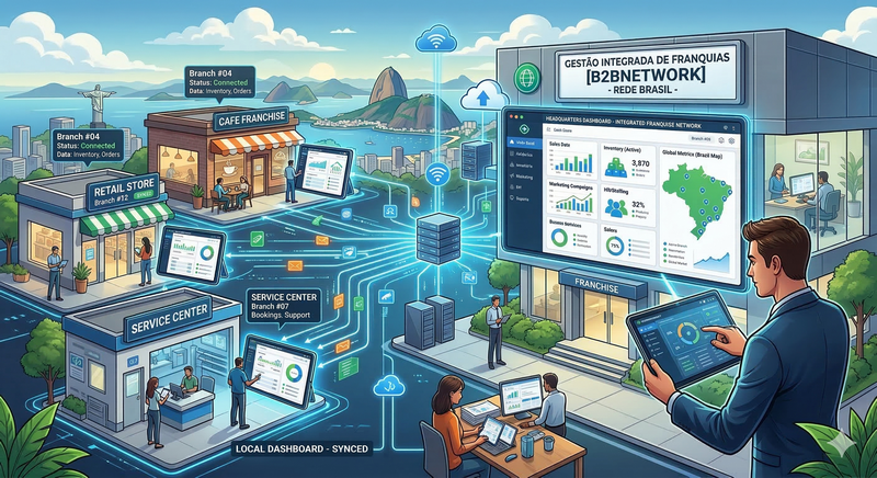 Sistema Integrado para Redes de Franquias